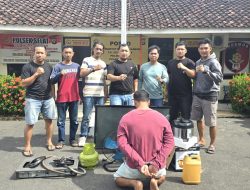 Bobol Rumah Pedagang Pemuda Jalan Kapuas Diciduk Polisi