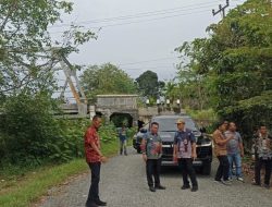 Bupati Kapuas Kunjungi Tamban Catur, Tinjau Perbaikan Ruas Jalan Perbatasan