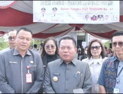 Bupati Kapuas HM Wiyatno Buka Operasi Katarak Gratis dalam Rangka HUT PERDAMI ke-61 Bersama BCA
