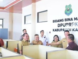 Tinjau Kedisiplinan dan Kinerja Pelayanan, Bupati Kapuas Sidak Dinas PUPR