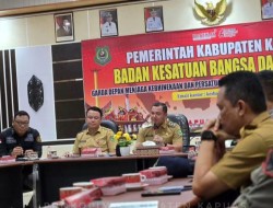 Wabup Kapuas Dodo Pimpin Rapat Tim Rencana Aksi Terpadu Penanganan Konflik Sosial