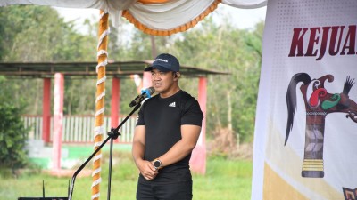 Perdana!!  Pulang Pisau laksanakan Kejuaraan Tarkam (Antar Kampung) Kemenpora tahun 2025 di Kantan Muara, Kec. Pandih Batu.