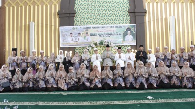 Wakil Bupati Ahmad Jayadikarta hadiri Maulid Nabi Muhammad SAW .  MIN 1 dimesjid Agung Ar’Rhaudah