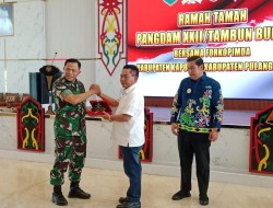 Dalam rangka Kunker dan Ramah Tamah PangDam XXII Tambun Bungai MayJen Zainul Arifin ke Kuala Kapuas.