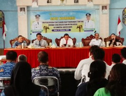 Berlanjut di Kecamatan Jabiren Raya. WaBup Ahmad Jayadikarta Pimpin Rakor TP3S berantas Stunting.