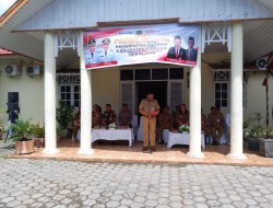 Operasi Pasar Murah.  Sekretaris Daerah  Usis.I. Sangkai Resmikan mewakili Bupati Kapuas.