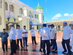 Rapat Evaluasi dan Penyusunan Program Kegiatan Badan Pengelola Mesjid Al Mukarram Amanah dipimpin HM. Wiyatno