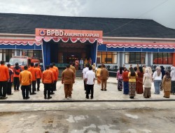 Kepala Pelaksana BPBD Kapuas Pangeran. S. Pandiangan Pimpin Apel Peringatan Hari Ibu ke 97 .